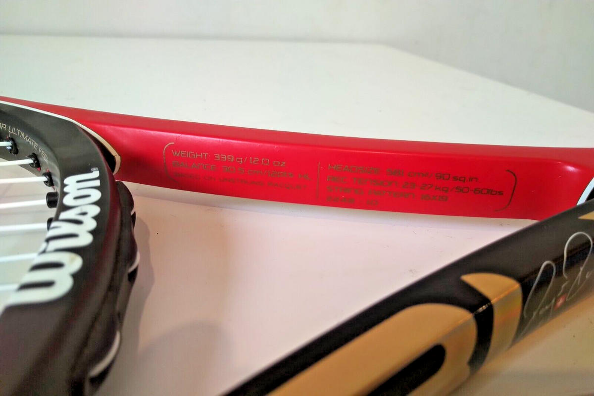 Wilson Six.One Tour BLX 90 4 1/2 16x19 Roger Federer 339 gr | eBay
