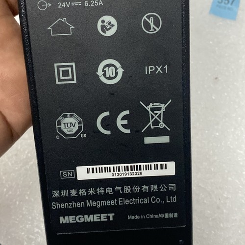 Genuine Shenzhen Power Supply Megmeet MANGO150-24B Medical AC Adapter 24V 6.25A - Picture 8 of 8