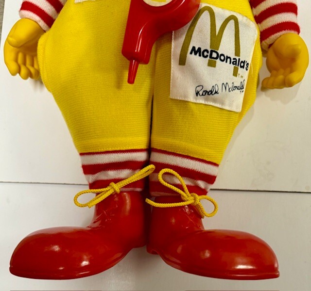 1978 Ronald McDonald Doll With Original Box True Vintage Toy | eBay