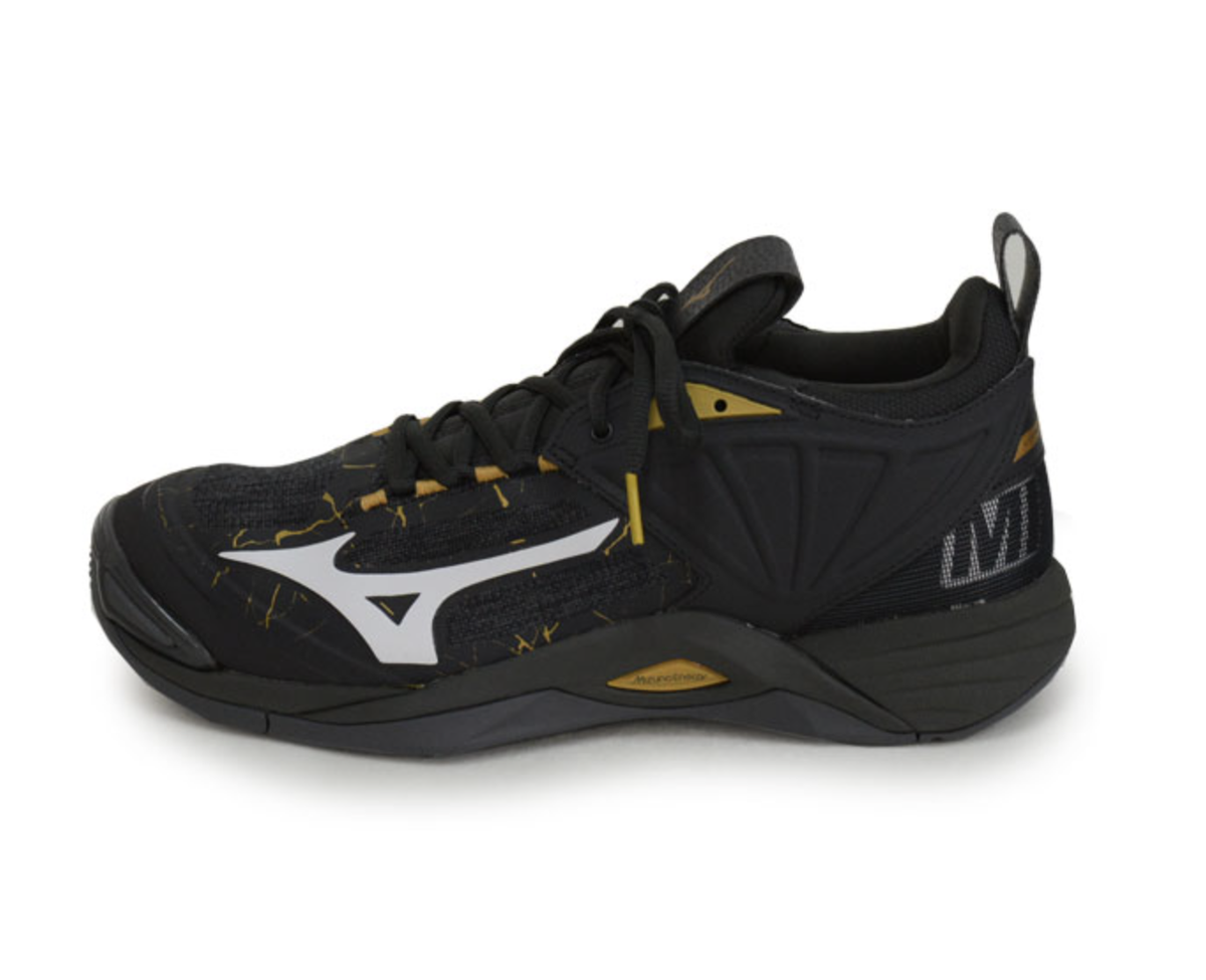 Mizuno Japan Men's WAVE Momentum 2 Volleyball Shoes V1GA2112 Black