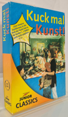 Kuck mal Kunst / With open eyes IBM PC Spiel Big Box Voyager Company 1995