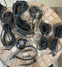 Assortment Of Speaker Cables. Please see Pictures For details