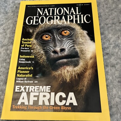 National Geographic Magazine Extreme Africa March 2001