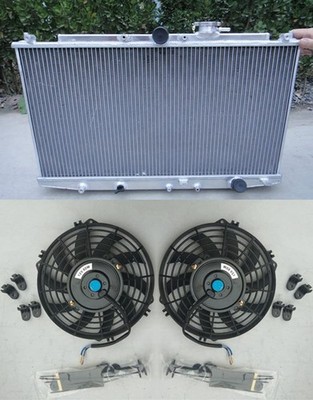 FOR 1998-2002 Honda ACCORD SIR SIRT CF4 MT Aluminum Radiator & Fans