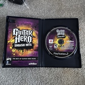 SONY Playstation2 PS2 Console - Guitar Hero Bundle - Guitar, Games, Memory Card
