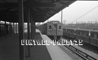 ORIGINAL NEGATIVE NYCTA SUBWAY BROOKLYN BMT MULTI BLUEBIRD NYC CANARSIE 1946