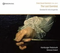 Gambensonaten D-Dur,D-Dur,D-Dur,A-Dur,A-Dur | Franz Xaver Hammer | Audio-Cd | Cd
