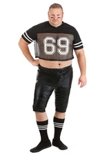 Men's Plus Size Tight End Footballer Costume