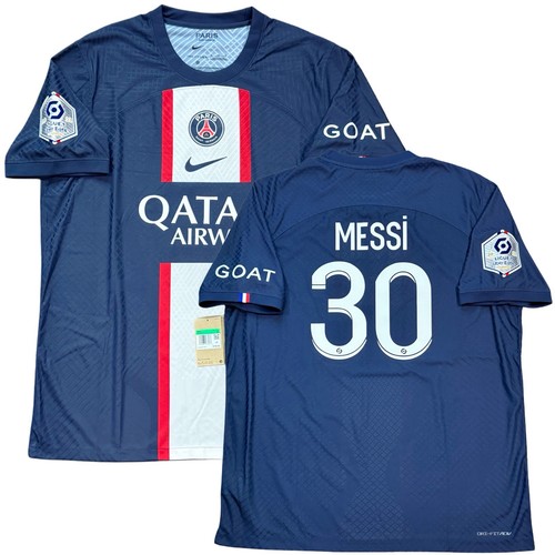 2022/23 PSG Authentic Home Jersey #30 Messi XL Nike Vapor Player Issue kit