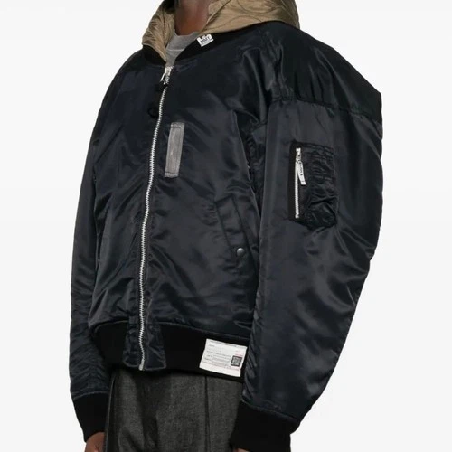 USED [EXCELLENT CONDITION] MAISON MIHARA YASUHIRO OVERSIZED MA-1 FLIGHT JACKET image 2