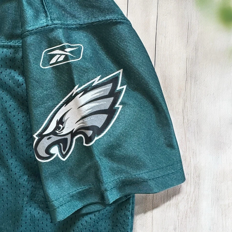 Camiseta deportiva juvenil vintage 2001 Reebok Green Philadelphia Eagles Donovan Mcnabb M Foto 4 de 4