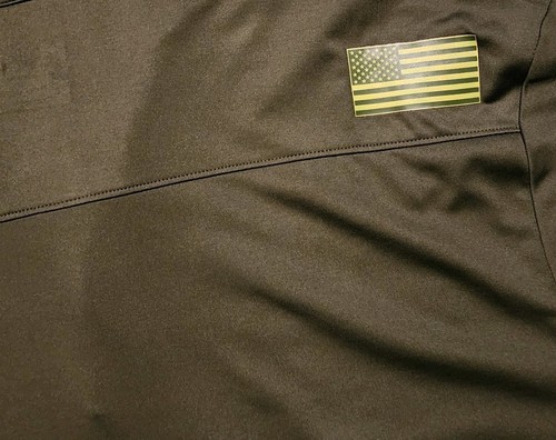 Under Armour Shirt Notre Dame Salute To Service 2016 Shamrock Series Polo L - Picture 8 of 8