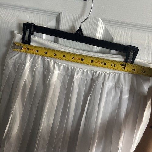 Falda corta blanca plisada SPANX Get Moving talla XL 50273R NUEVA CON ETIQUETAS - Imagen 6 de 6