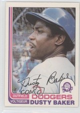 1982 O-Pee-Chee Dusty Baker #375 0h1