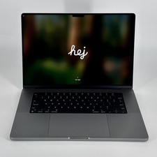 MacBook Pro 16 2021 3.2 GHz M1 Max 10-Core CPU 24-Core GPU 32GB 512GB Tinted LCD