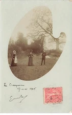 Carte-Photo - Le Cosquerou 1906