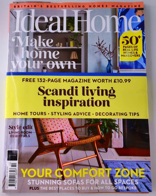 Ideal Home magazine Oct 2026 Stunning sofas for all spaces +Scandi Chic Lookbook