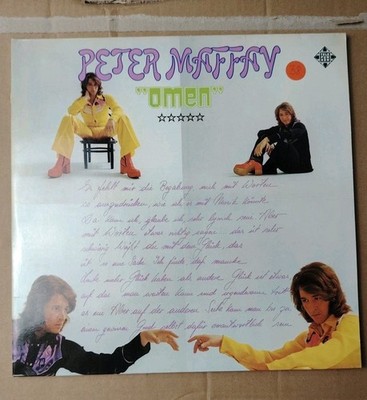 Peter Maffay   '' OMEN ''  -  12'' Vinyl Doppelalbum LP   1973