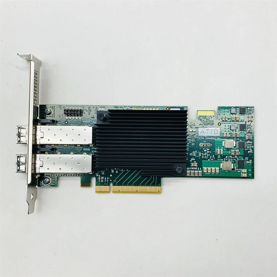 ATTO Celerity FC-162E 2-Port Gen 5 16Gb Fibre Channel HBA PCIe FP Network Card - Image 3 of 4