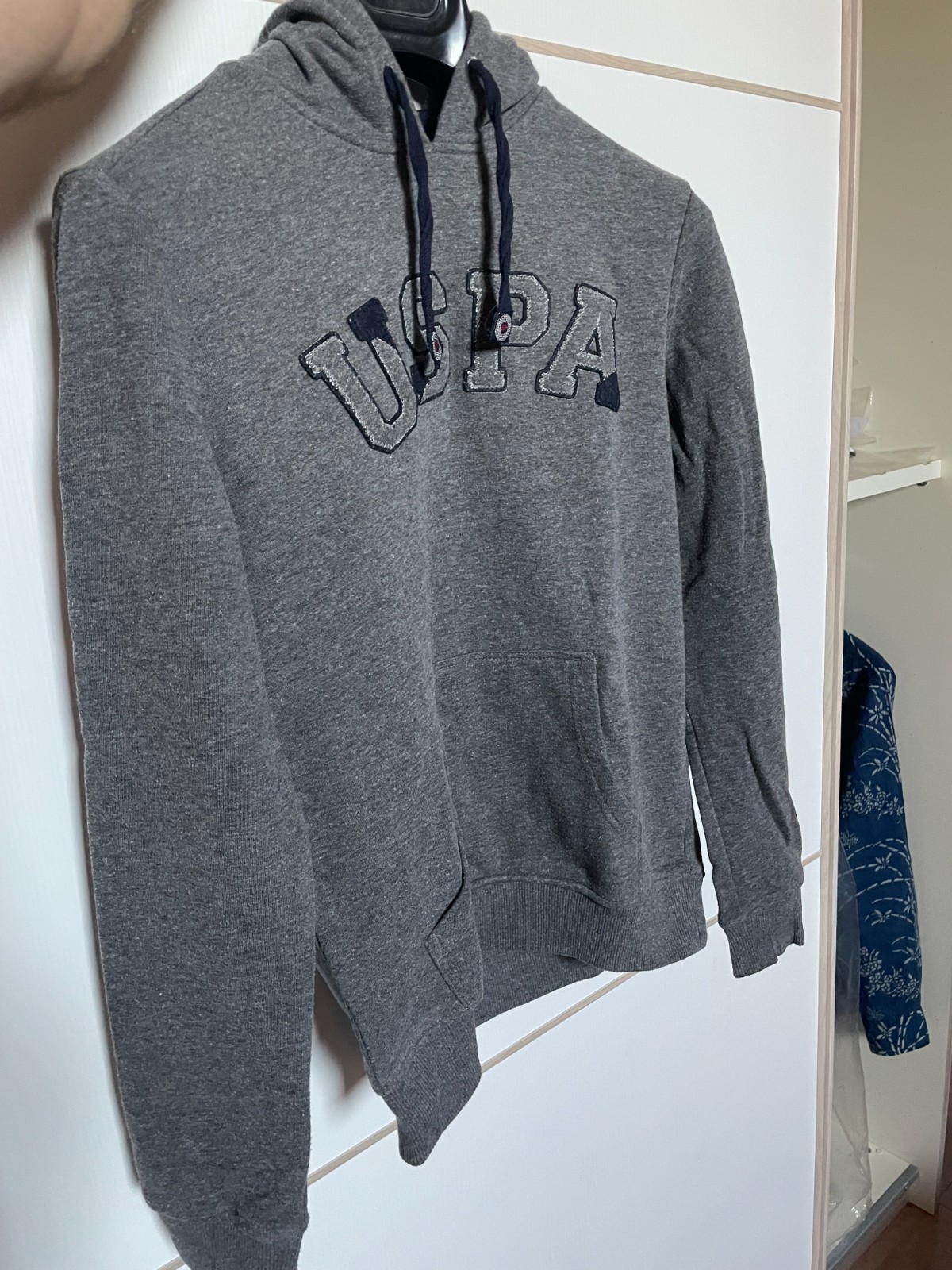 U.S. Polo Assn Hoodie - Size XS- Grey - Used. Good Condition