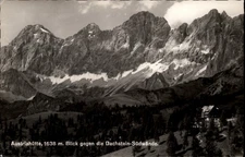 RPPC Austriahutte Dachstein Sudwande vintage postcard e550