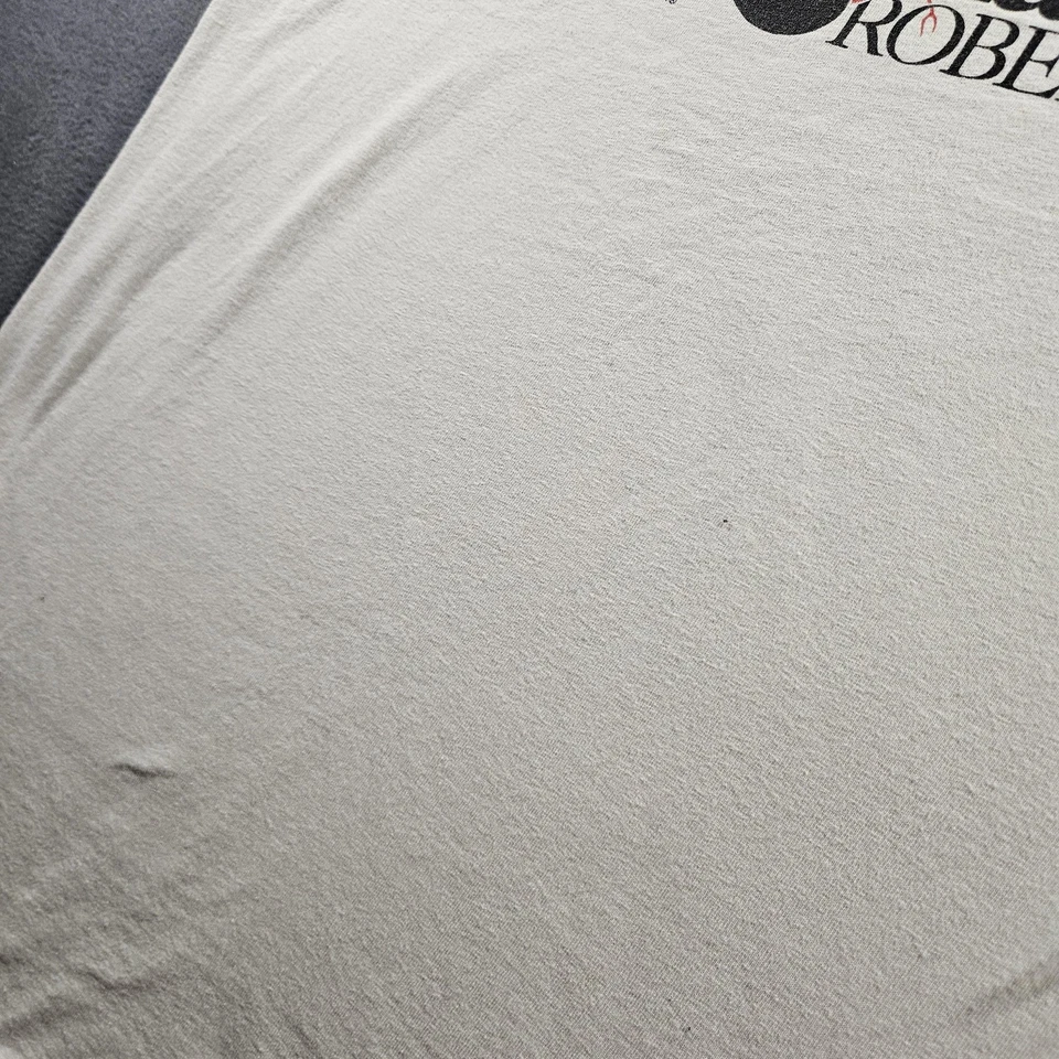 Camisa Jake The Snake Roberts Para Hombres XL Blanca WWE Lucha Gráfico Steve Barry Foto 3 de 4