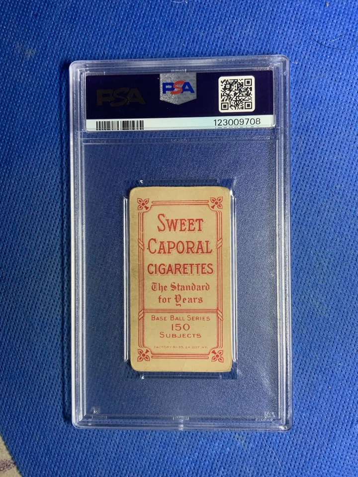 1909-11 T206 Sweet Caporal 150/30  Lefty Leifield PSA AUTHENTIC - Image 2 of 2