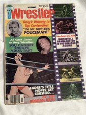 THE WRESTLER MAGAZINE 11-1976 DORY FUNK JR. BRUNO HANSEN ANDRE GREG VALENTINE