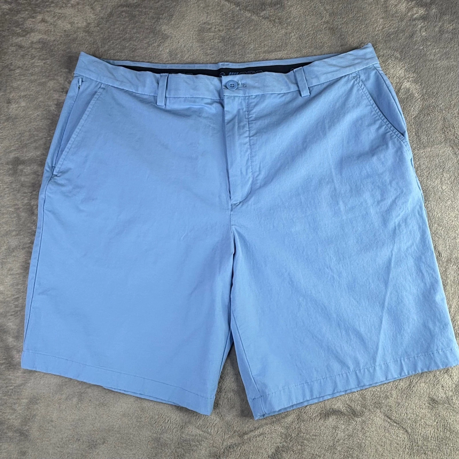 Vineyard Vines OTG Shorts Mens 38 Blue On-The-Go Performance Stretch Golf Chino