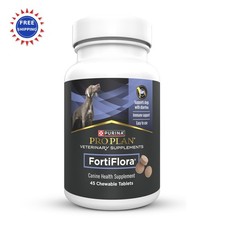 Purina Pro Plan Veterinary Supplements FortiFlora 45 ct Chewable Tablets Daily