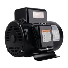 7.5HP Air Compressor Electric Motor 230V 30A CW/CCW Rotation 184T Frame 1-1/8"