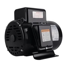 7.5HP Air Compressor Electric Motor 230V 30A CW/CCW Rotation 184T Frame 1-1/8"