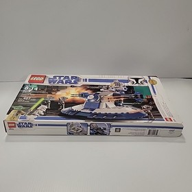 Lego Star Wars Armored Assault Tank (8018) With Box, Manual *Missing 2 Minifigs*