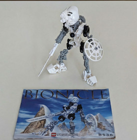 LEGO Bionicle Toa Kopaka 8536+Book, All Parts Excellent Condition