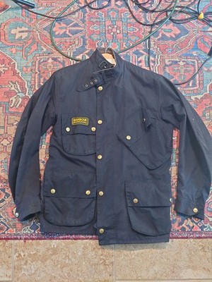 Men's Barbour International Jacket Wax Belted c40