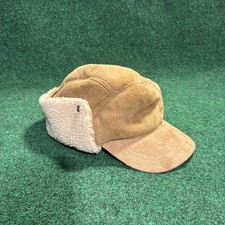 UGG Hat Aviator Trapper Sheepskin Shearling Chestnut L/Xl New 275