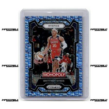 2024 Panini Prizm Monopoly WNBA - Blue Millionaire #38 Brittney Sykes /10
