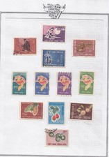 South Vietnam/Republic of Vietnam(VNCH)-student's Album sheet-N#02-Nice..!