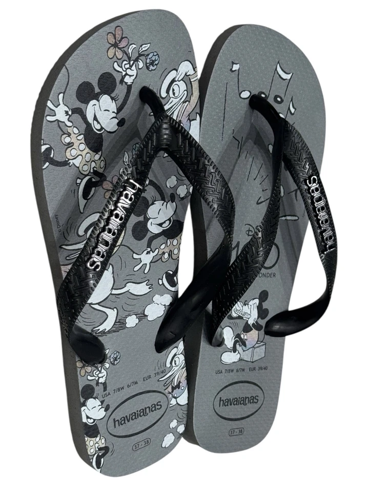 Chanclas Disney’s Havaianas 100 Años de Maravilla Tanga: 7/8W / 6/7M Foto 2 de 4