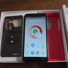 Emporia SMART 5 Senioren-Smartphone 32 GB 5.5 Zoll ,Triple Kamera, Schwarz OVP