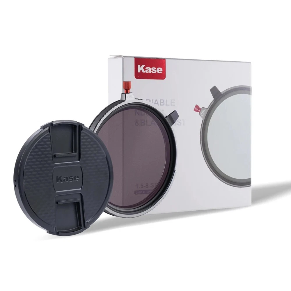 Kase Variable ND1.5-8 & CPL & Black Mist 3 in 1 filter for Canon Sony Nikon