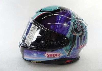 SHOEI Z-8 Hatsune Miku Sporty Lightweight Full Face Helmet size M