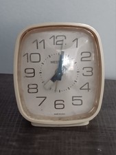 Vintage Westclox Wind-Up Alarm Clock Made In USA
