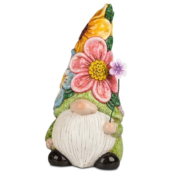 Deko-Zwerg 30 Cm Flower Power Handbemalt Dekofigur Formano 705754 Gartenzwerg-image