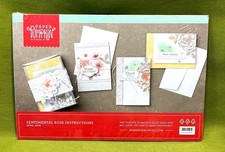 Stampin  Up Paper Pumpkin Sentimental Rose Card Kit April 2019 Sealed Unopened