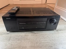 Denon AVR-1513 5.1 HDMI AV Surround Sound Receiver Bundle w/ Remote. Tested.