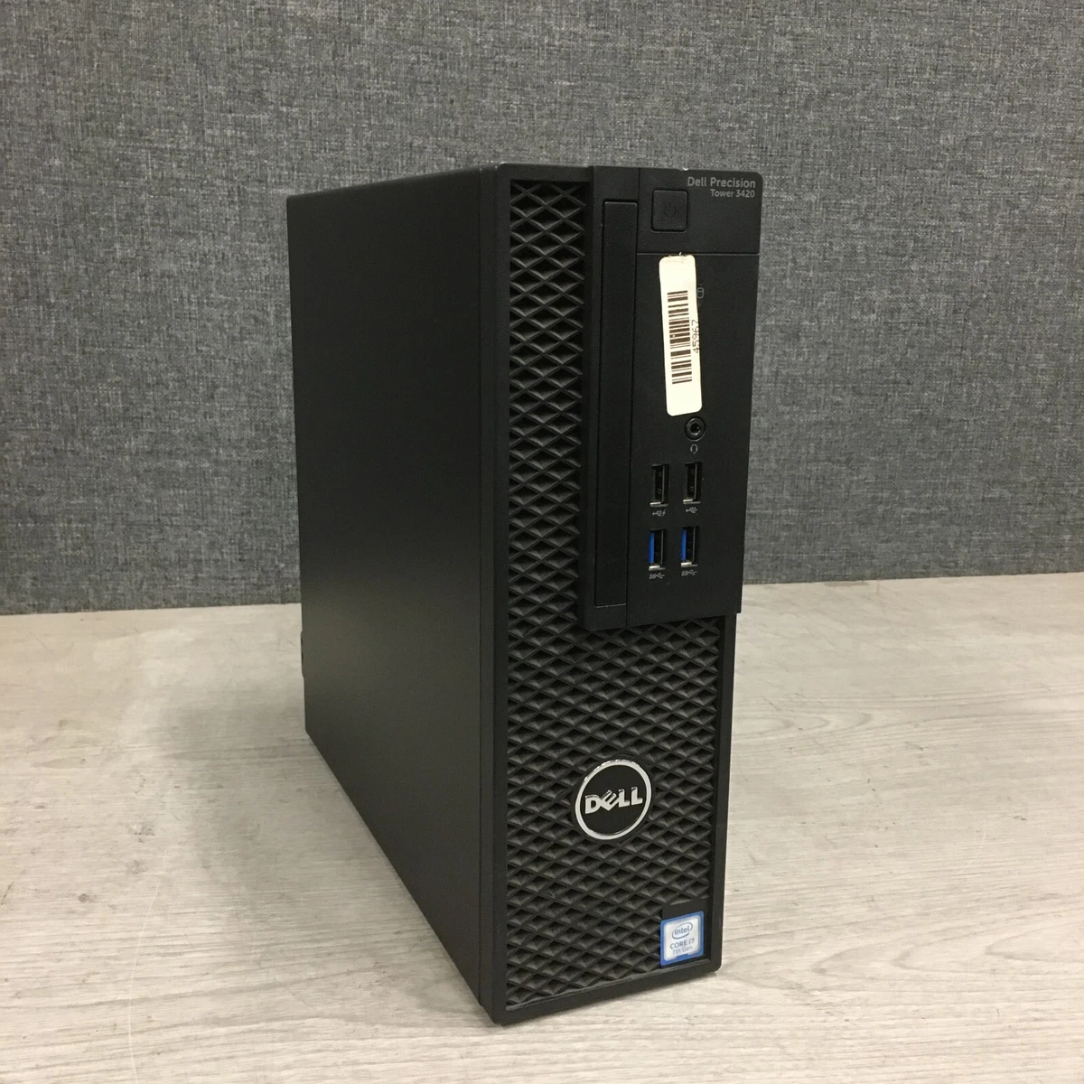 Dell Precision Tower 3420 SFF, Intel i7-7700, 16GB RAM, 256GB SSD, Win 11 Pro