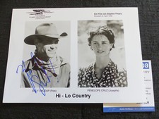 PENELOPE CRUZ signed autograph autographed "HI - LO COUNTRY" in person ACOA COA