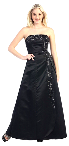 Abikleid Ballkleid Abendkleider Hochzeit Brautjungfernkleid gold Gr.34 XS NEU - Bild 8 von 12