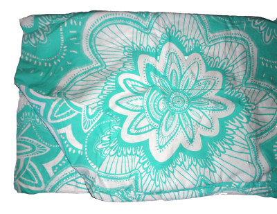 POTTERY BARN PB TEEN DORM  POOL FLEUR FLORAL (1) TWIN DUVET  66 X 83